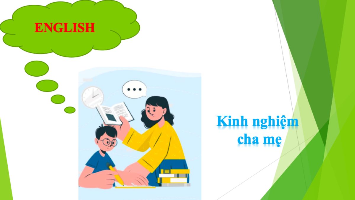 Kinh nghiệm 05: Hướng dẫn con tự học tiếng Anh