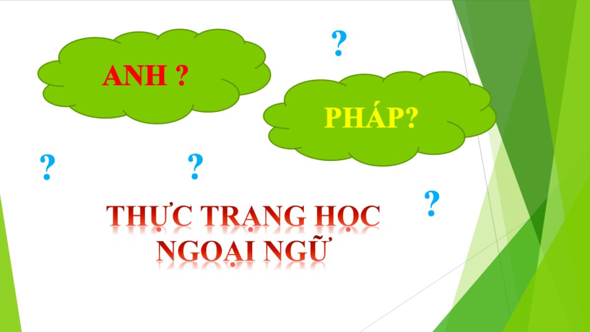 Thực trạng học ngoại ngữ ở Việt Nam